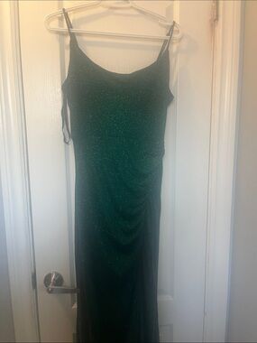 Dresses | Green Atonement Long Evening Dress Size Us 4 | Poshmark